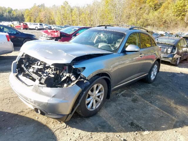 JNRAS08W96X205601 - 2006 INFINITI FX35 GRAY photo 2