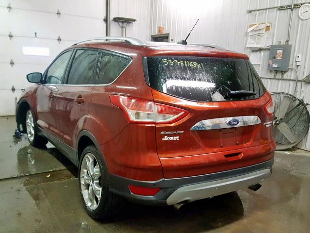 1FMCU9JX5FUA07072 - 2015 FORD ESCAPE TIT RED photo 3