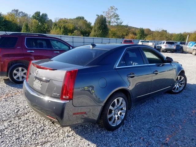 1G6DU57V490145174 - 2009 CADILLAC CTS HI FEA GRAY photo 4