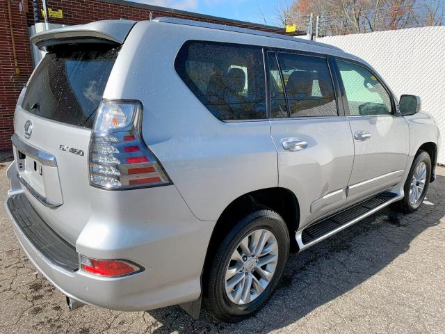 JTJBM7FX6F5110814 - 2015 LEXUS GX SILVER photo 4