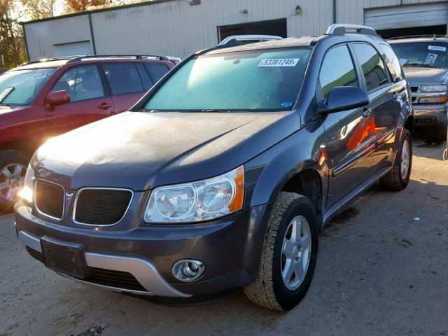 2CKDL63F976019345 - 2007 PONTIAC TORRENT GRAY photo 2