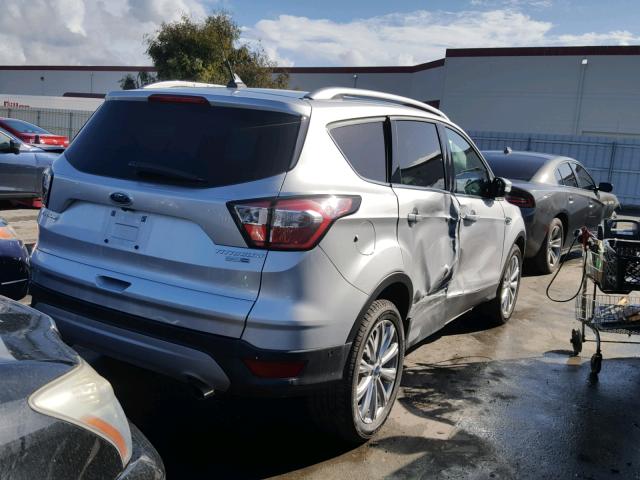 1FMCU9J94JUC89778 - 2018 FORD ESCAPE TIT SILVER photo 4