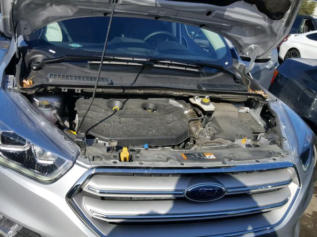 1FMCU9J94JUC89778 - 2018 FORD ESCAPE TIT SILVER photo 7