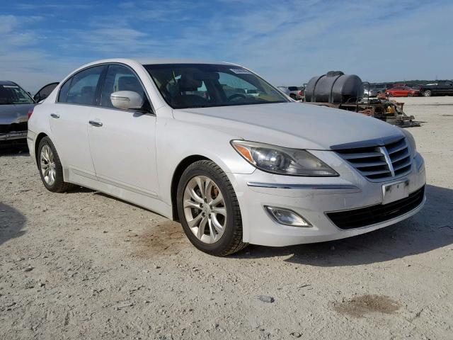 KMHGC4DDXCU168909 - 2012 HYUNDAI GENESIS 3. WHITE photo 1