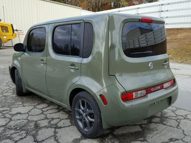 JN8AZ28R79T126977 - 2009 NISSAN CUBE BASE GREEN photo 3