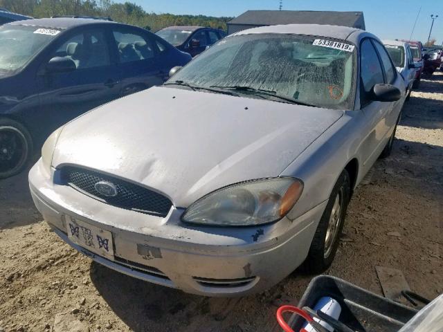 1FAFP53285A177953 - 2005 FORD TAURUS SE SILVER photo 2