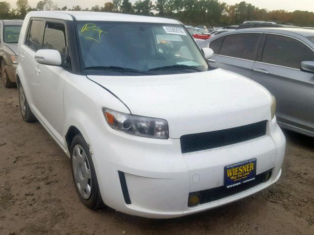 JTLKE50E091070192 - 2009 TOYOTA SCION XB WHITE photo 1