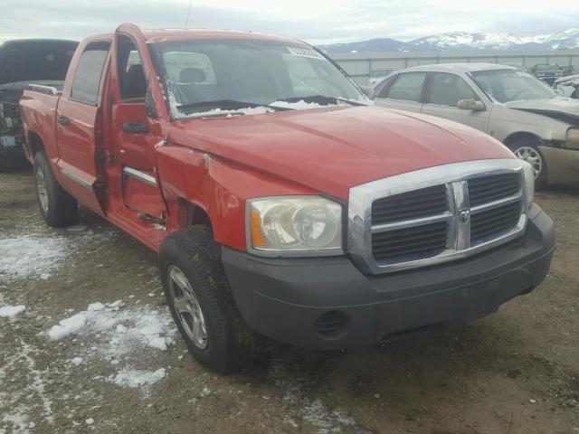 1D7HW28K17S263508 - 2007 DODGE DAKOTA QUA RED photo 1