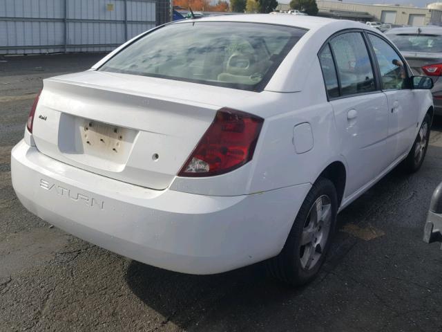 1G8AL55F27Z152349 - 2007 SATURN ION LEVEL WHITE photo 4