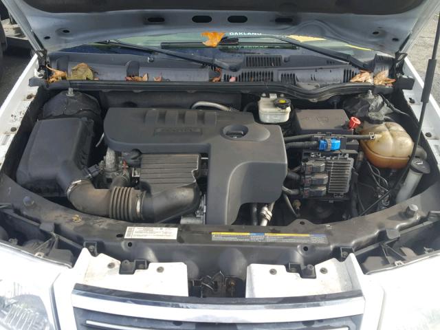 1G8AL55F27Z152349 - 2007 SATURN ION LEVEL WHITE photo 7