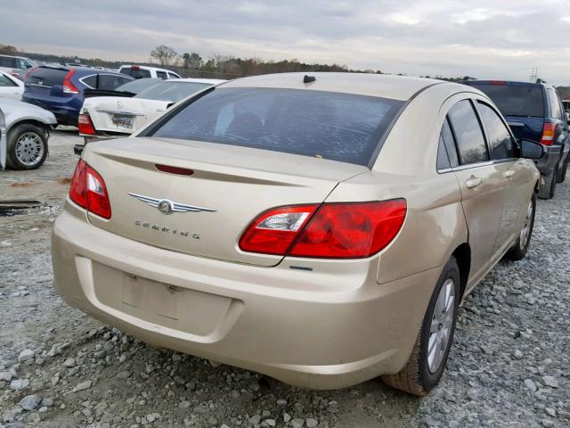 1C3CC4FBXAN213664 - 2010 CHRYSLER SEBRING TO GOLD photo 4