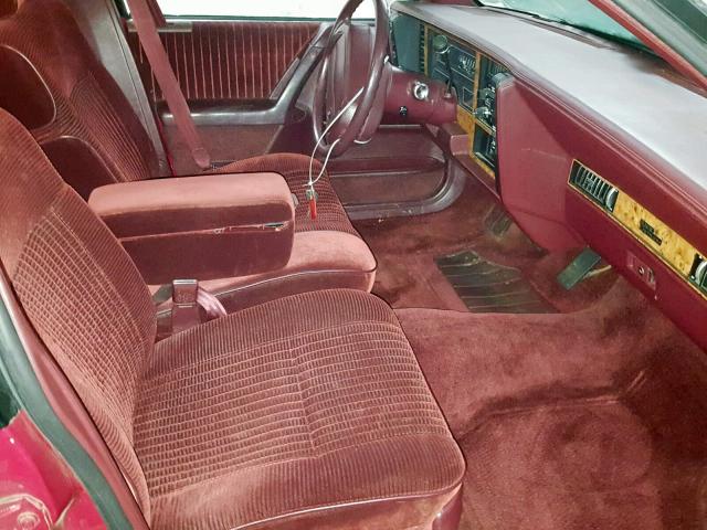 3G4AG55N8PS602452 - 1993 BUICK CENTURY SP MAROON photo 5