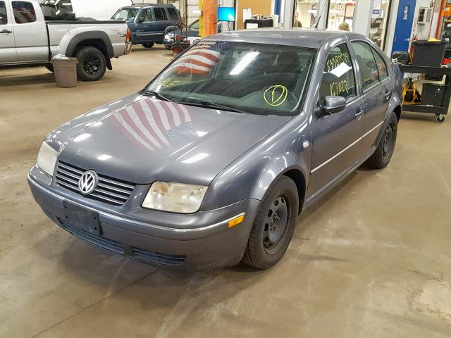 3VWRK69M84M082926 - 2004 VOLKSWAGEN JETTA GL GRAY photo 2