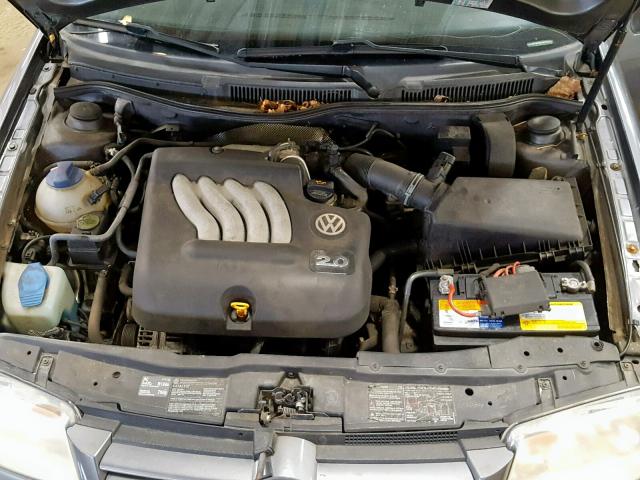 3VWRK69M84M082926 - 2004 VOLKSWAGEN JETTA GL GRAY photo 7