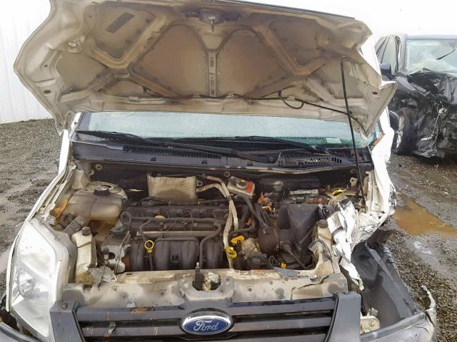 NM0LS6AN6BT053160 - 2011 FORD TRANSIT CO WHITE photo 7