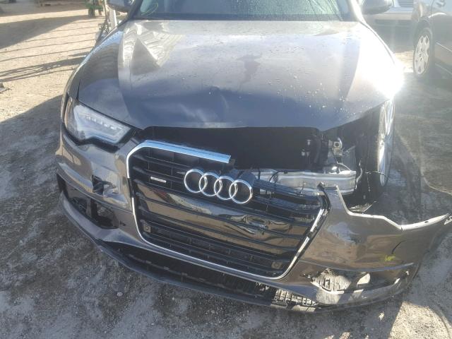 WAUHGAFC0EN146377 - 2014 AUDI A6 PRESTIG CHARCOAL photo 9