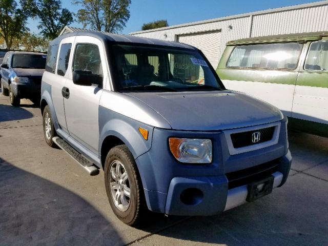 5J6YH18666L001505 - 2006 HONDA ELEMENT EX GRAY photo 1