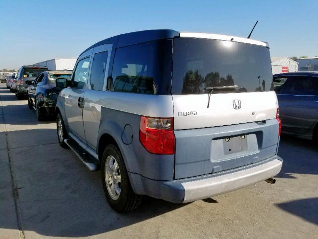 5J6YH18666L001505 - 2006 HONDA ELEMENT EX GRAY photo 3