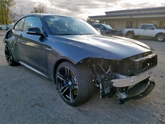 WBS1J5C5XJ7B70120 - 2018 BMW M2 GRAY photo 1