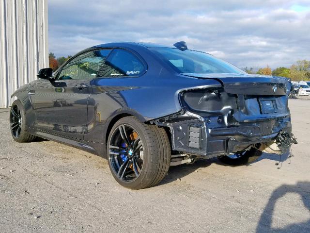 WBS1J5C5XJ7B70120 - 2018 BMW M2 GRAY photo 3