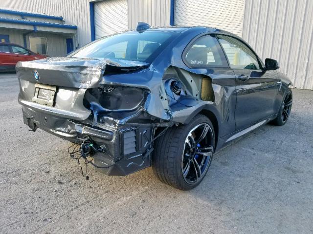 WBS1J5C5XJ7B70120 - 2018 BMW M2 GRAY photo 4