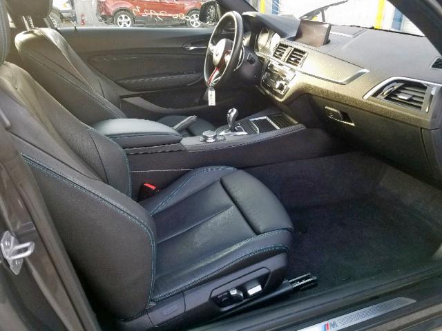 WBS1J5C5XJ7B70120 - 2018 BMW M2 GRAY photo 5