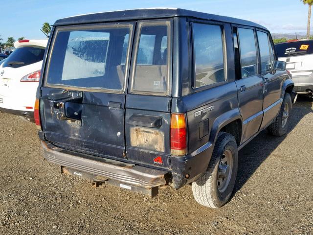 JACCH58E4M8915894 - 1991 ISUZU TROOPER BLACK photo 4