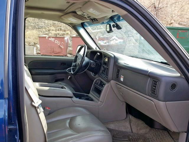 1GKEK13Z63J312178 - 2003 GMC YUKON BLUE photo 5