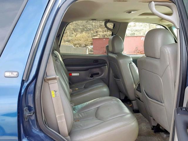 1GKEK13Z63J312178 - 2003 GMC YUKON BLUE photo 6