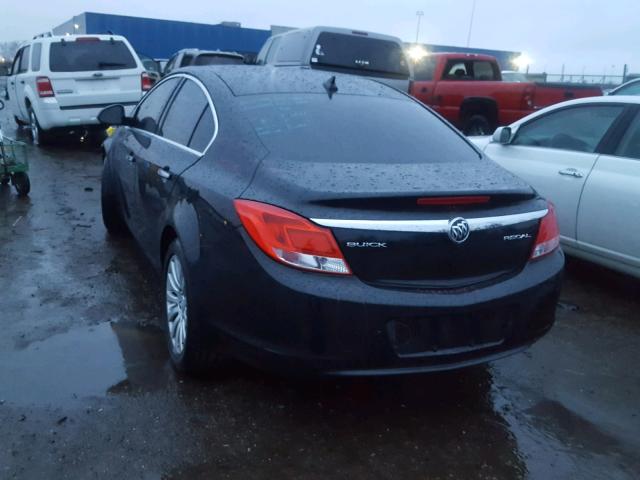 2G4GS5EKXC9154916 - 2012 BUICK REGAL PREM BLACK photo 3