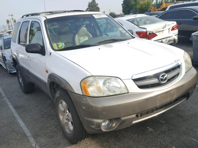 4F2CU09141KM64072 - 2001 MAZDA TRIBUTE LX WHITE photo 1