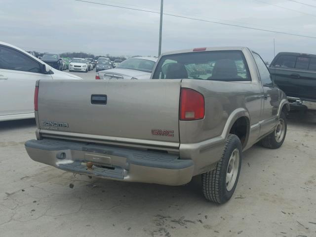 1GTCS144XWK506295 - 1998 GMC SONOMA TAN photo 4