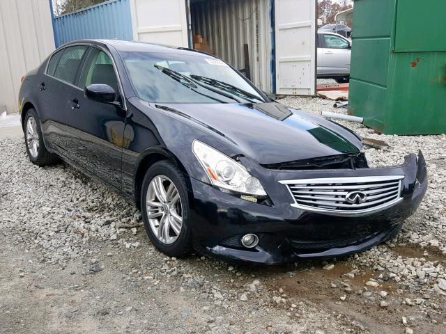 JN1CV6AP4CM627667 - 2012 INFINITI G37 BASE BLACK photo 1