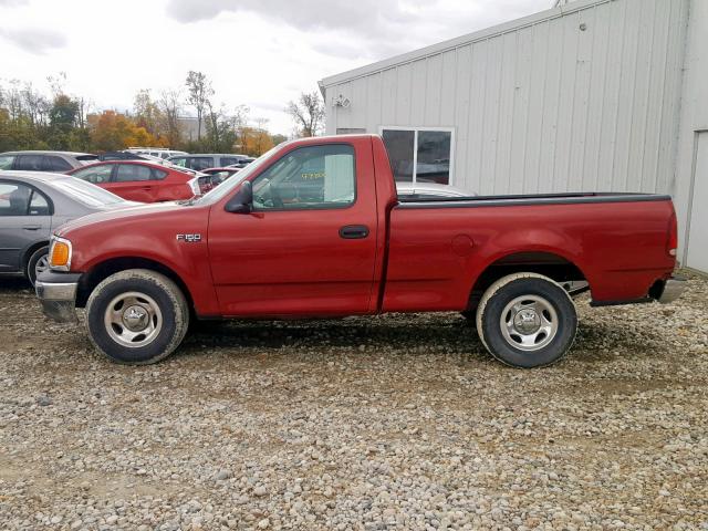 2FTRF17244CA87077 - 2004 FORD F-150 HERI RED photo 9