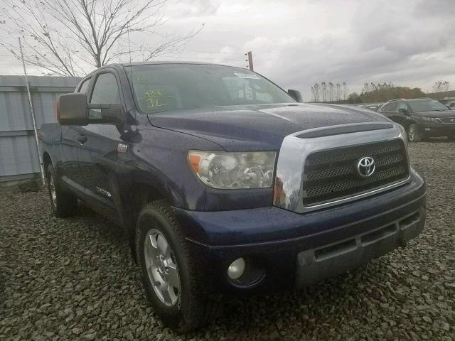 5TBBV54158S513725 - 2008 TOYOTA TUNDRA DOU BLUE photo 1