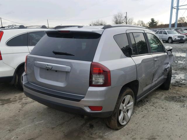1C4NJDBB4GD557019 - 2016 JEEP COMPASS SP 银色 照片 4