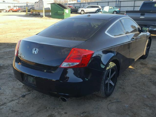 1HGCS1B82BA015517 - 2011 HONDA ACCORD EXL BLACK photo 4