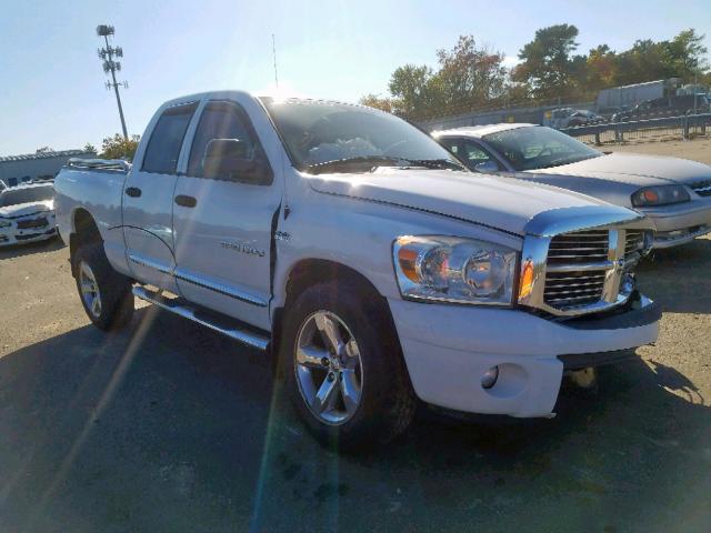 1D7HU18207S211142 - 2007 DODGE RAM 1500 S WHITE photo 1