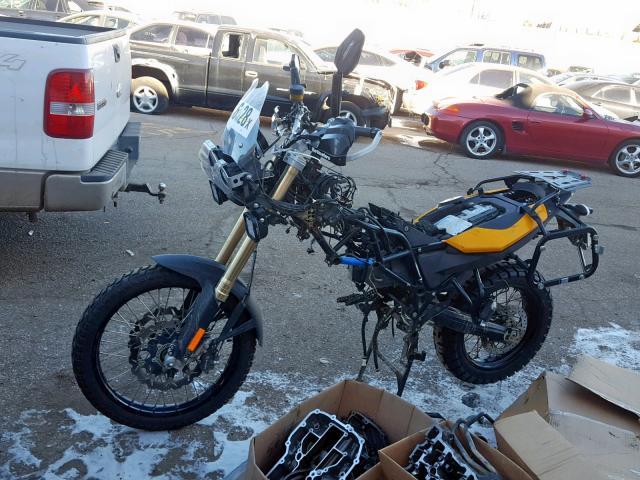 WB102290X9ZU01733 - 2009 BMW F800 GS YELLOW photo 2