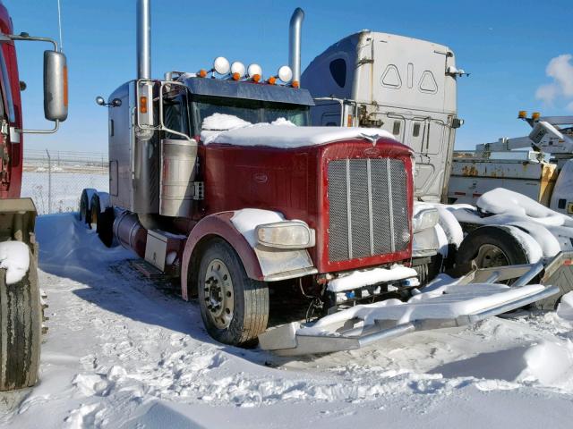 1XPXDB9X5AD104975 - 2010 PETERBILT 389 RED photo 1