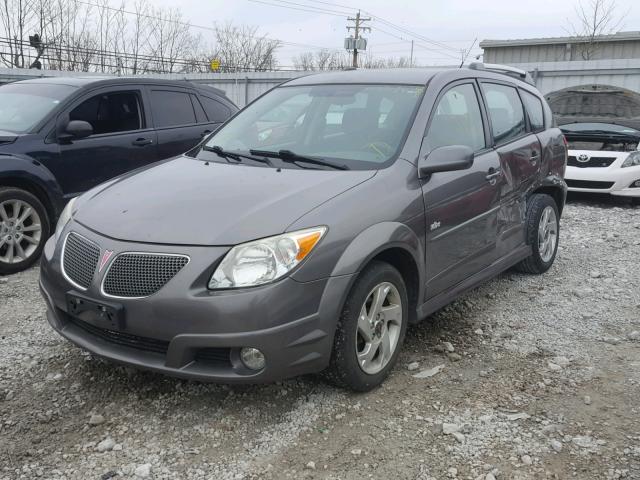 5Y2SL65837Z413103 - 2007 PONTIAC VIBE GRAY photo 2