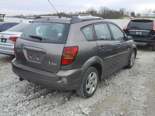 5Y2SL65837Z413103 - 2007 PONTIAC VIBE GRAY photo 4