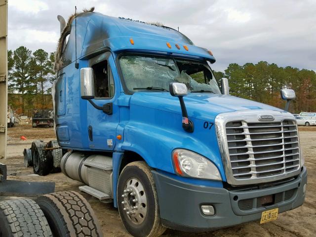 1FUJGLDR0CLBF0002 - 2012 FREIGHTLINER CASCADIA 1 BLUE photo 1