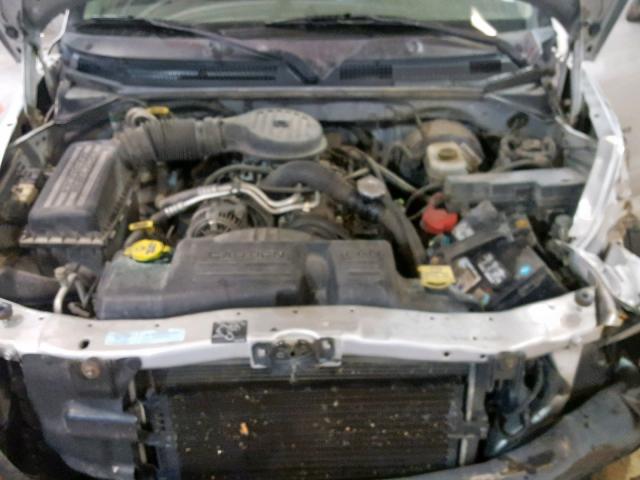 1B7FL26XX1S273633 - 2001 DODGE DAKOTA GRAY photo 7