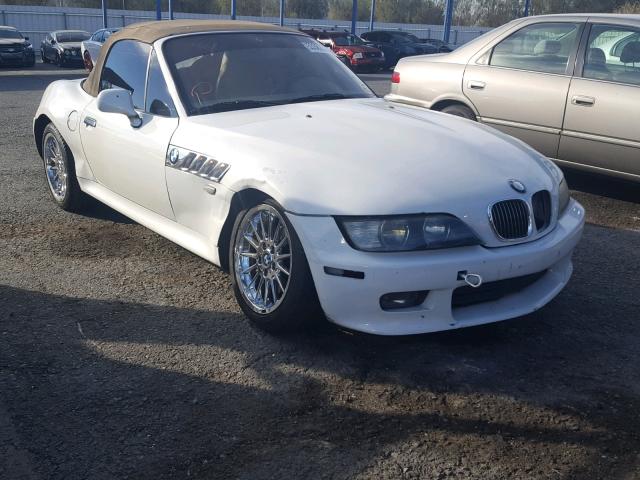 4USCN53462LL50299 - 2002 BMW Z3 3.0 WHITE photo 1