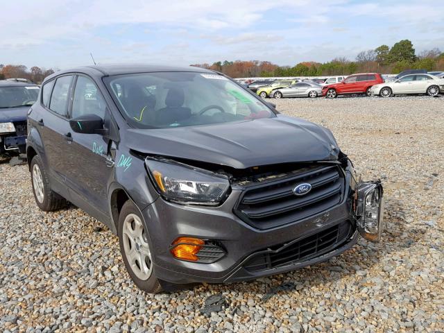 1FMCU0F76JUA88709 - 2018 FORD ESCAPE S GRAY photo 1