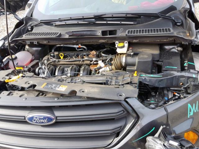 1FMCU0F76JUA88709 - 2018 FORD ESCAPE S GRAY photo 7