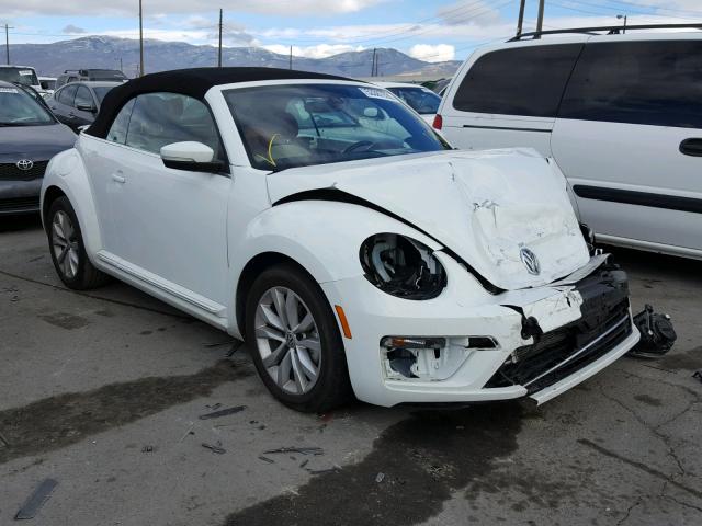 3VW517AT3HM813570 - 2017 VOLKSWAGEN BEETLE S/S WHITE photo 1