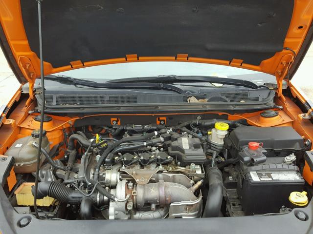 1C3CDFBHXDD171476 - 2013 DODGE DART SXT ORANGE photo 7