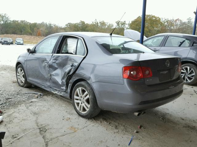 3VWEF71K07M165337 - 2007 VOLKSWAGEN JETTA WOLF GRAY photo 3